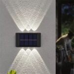 2 Appliques murales solaires 6 LED – Image 10