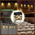 Paque 4 Appliques solaires jaune – Image 6