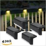 LED solaire pour escalier, terrasse, jardin, chemin