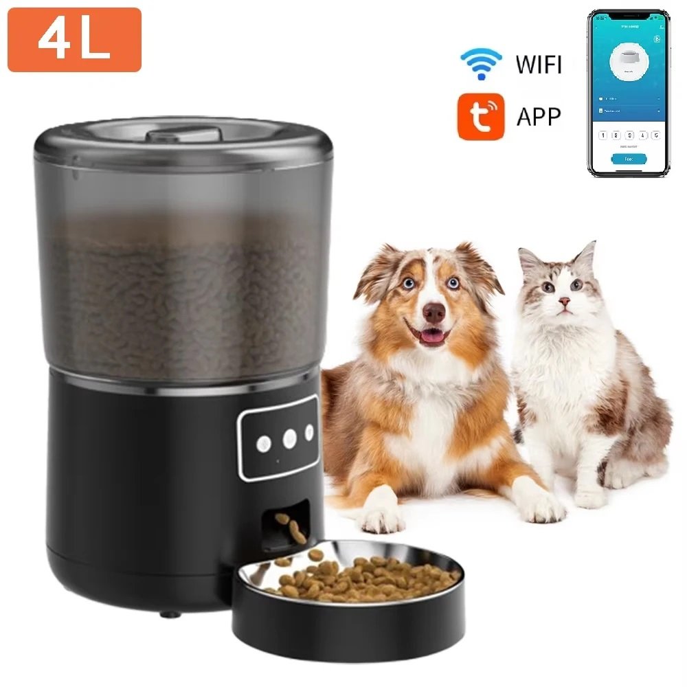 1 Distributeur automatique de nourriture pour chat et chien – Image 1