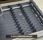 Égouttoir à vaisselle haut de gamme à deux niveaux en aluminium – Image 7